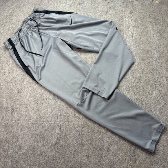 Nike Epic Training Track Pants Men L Gray 30" Knit Lightweight 800183 - Picture 1 of 16
